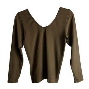 Yelete Brown Reversible Long Sleeve Too